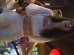 Light_blue_halter_dress_strolling_around Moe Yoshikawa Doll Loves Intense Sex and Cumming Adventures