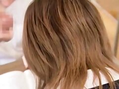 0105_DMC-13 Sexy Asian Spectacles Goddess Rides Massive Manhood Ecstatically