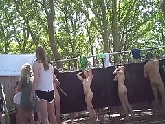 German_Festival_Shower_4 Elegant Lady Gives Luxury Soap Massage for Ultimate Sensual Pleasure