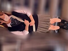 534IND-121 Sizzling Hot Asian Babe Finger-Fucks Herself to Explosive Climax