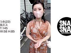 786SNA-033 Rei Aoki Teases with Her Tits and Seductive Cock Play