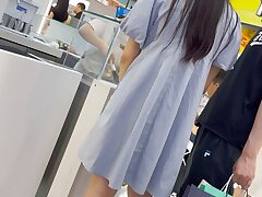 KFC_Low-Angle_CD_with_Yellow_Underwear Eri Makino Craves Intense Desire and Explicit Ecstasy Moments