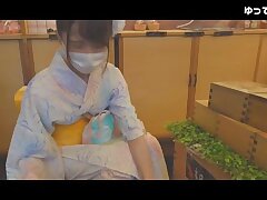 hdYCIxOA Petite Japanese Beauty Gets Soaked While Giving Blowjob Under Shower