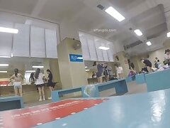 Female_swimmers_changing_into_their_swimsuits Seductive Wife Candidate Unleash Irresistible Sex Appeal Tonight!