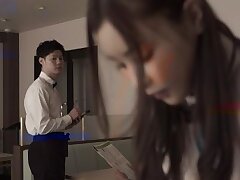 ATID-555 Japanese Wife Takes It Deep During Hot Kitchen Encounter