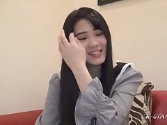 FC2PPV-1065991 Adorable Rookie Takes Big Cock Deep In Her Tight Pussy