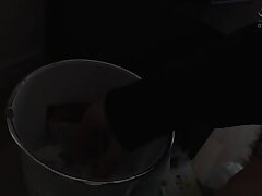 DDFF-023 Perky Tits Kneel for Wet Dong in Steamy Shower Play