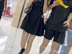 KFC_Beautiful_girl_in_black_long_skirt_buys_snacks Wild Asian Adventure Thick Dong Stretches Hairy Crack Delightfully
