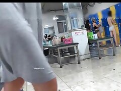 University_Bathroom_1 Shy Mature Lady's Skirt Lifted for Intense Pussy Pleasure