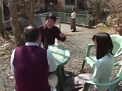 NSPS-780 Sexy Hairy Babe Gets Her Big Firm Boobs Fucked Twice