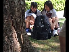 202-160458 Passionate Redhead and Sultry Asian Tease Before Deep Throat Bliss Together